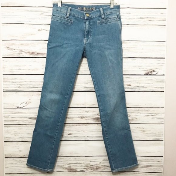 MiH The Paris Mid Rise Cropped Slim Leg Size 26 - Picture 2 of 8